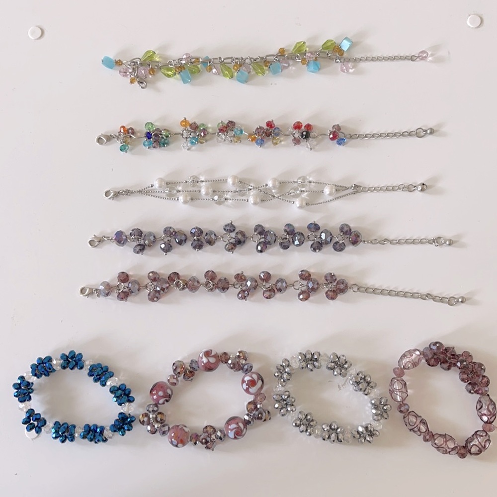 Beaded bracelets bundle - Picture 1 of 1